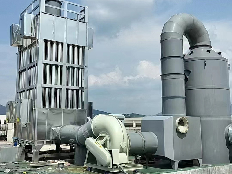 濕式靜電油煙治理